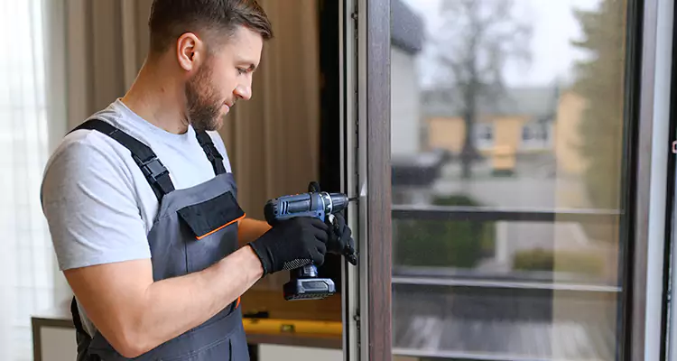 Sliding Screen Door Handle Repair in Riverview, FL