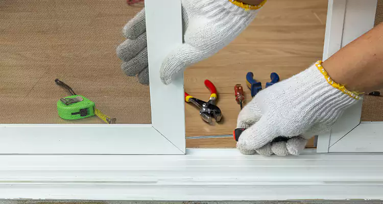 Sliding Glass Door Off Rails Repair in Riverview, FL