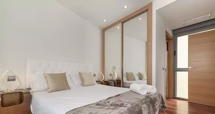 Sliding Wardrobe Door Mirror Replacement in Riverview, FL